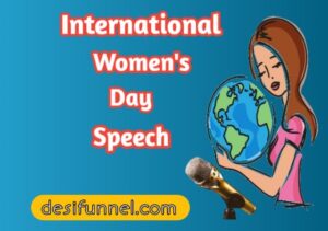 Best Women's Day Speech in Hindi {PDF} - महिला दिवस पर बेस्ट भाषण दे