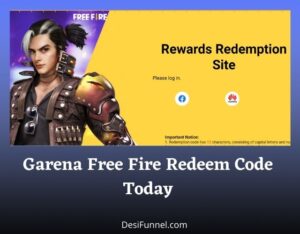 Garena Free Fire Redeem Code Today (29 जनवरी 2023) - FF Redeem Code